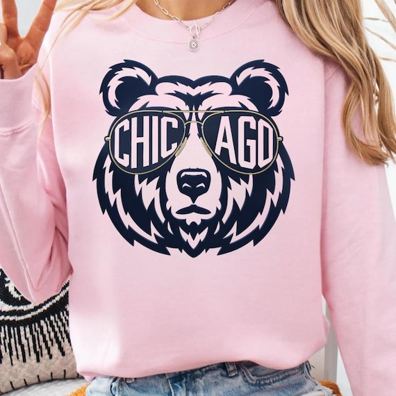 Chicago Football Sweatshirt, Chicago Bears Shirt, American Football Lover Shirts, Game Day TShirt, Football Team Gift