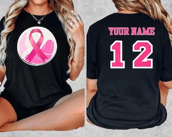 Breast Cancer Awareness Volleyball Shirt, Awareness Pink Ribbon Tee, Volleyball Shirt Pink Ribbon, Breast Cancer Volleyball Game Day Shirt