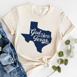 God Bless Texas Shirt, Texas Comfort Colors Shirt, Texas Flag Crewneck Tee, Texas Home State, Texas Pride Tee