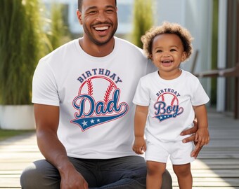 Custom Baseball Family Matching Shirt, Birthday Baseball T-Shirt, Rookie of the Year Tee, Kids Birthday Matching Gift, Baseball Mama T Shirt