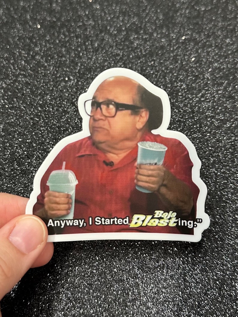 Danny Devito Baja Blasting Sticker 3” - Etsy