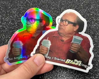 Adesivo Danny DeVito Baja Blasting da 3"