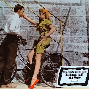 Brigitte Bardot Aushangfoto ...Und immer lockt das Weib 1956 Original Rarität