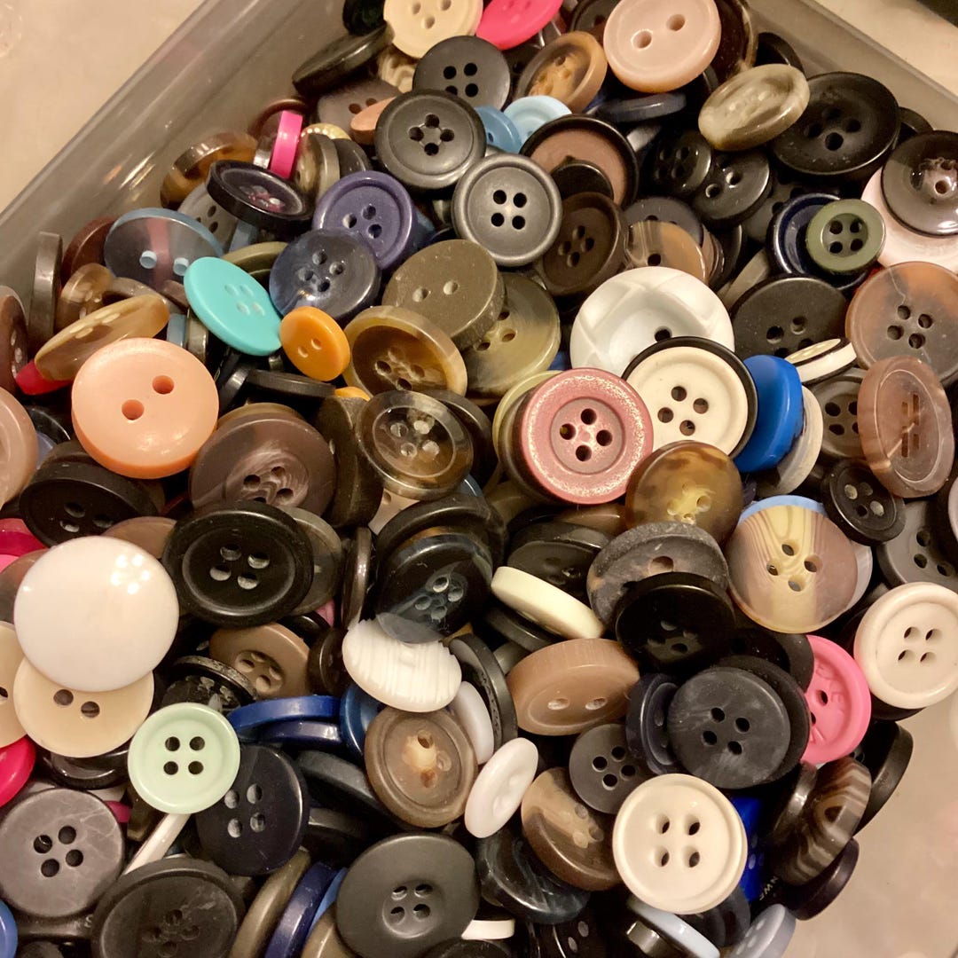 New Small Buttons, Many Colors, Crafting - Etsy