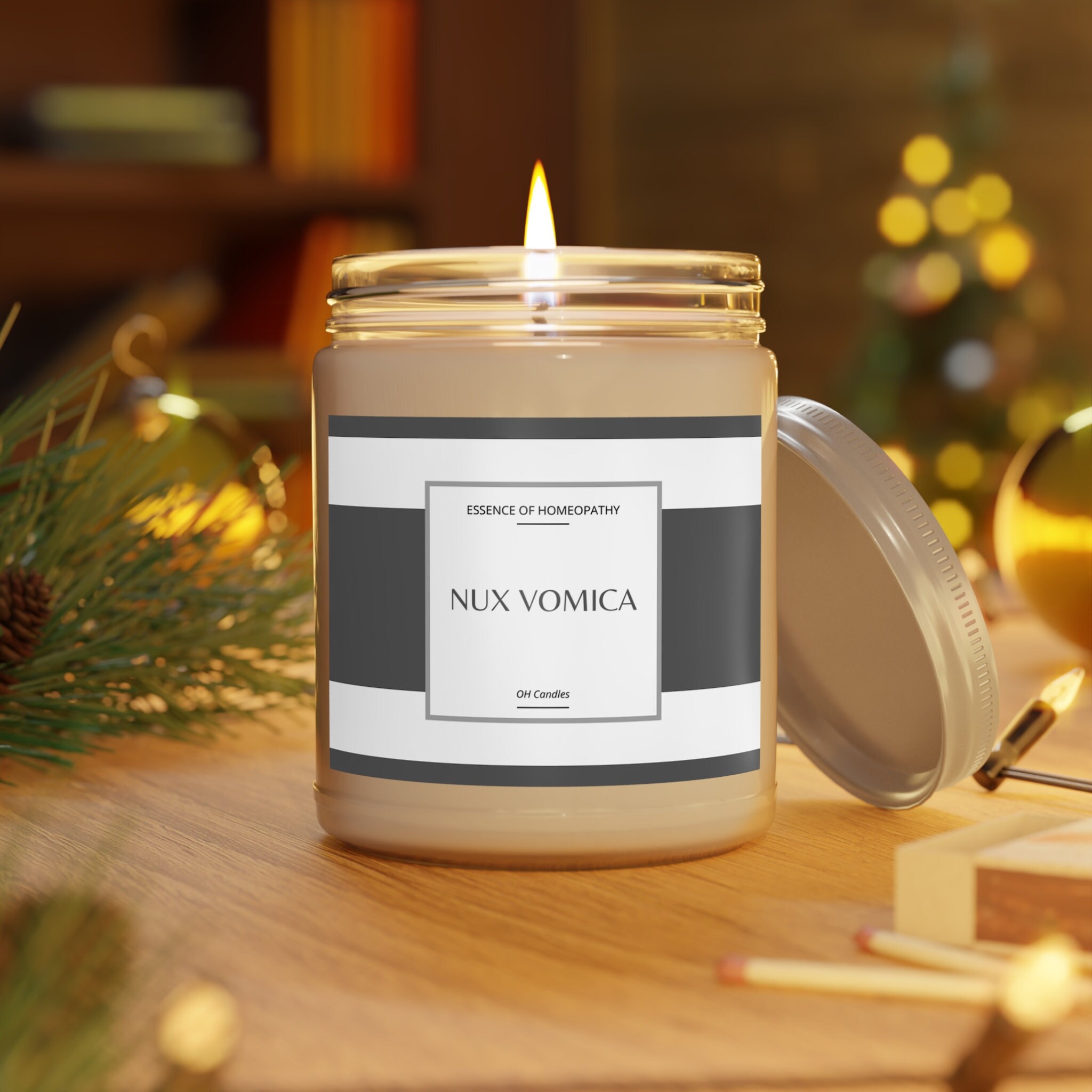 Vanilla Essential Oil Aromatherapy Candle Vanilla Aromatherapy