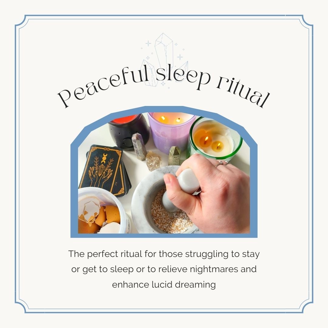 Peaceful Sleep Ritual, Do at Home Spell, Full Spell and Instructions ...