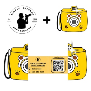 カスタムダイカット名刺デザイン | ユニークなインタラクティブ折りたたみ名刺 | レストラン、不動産業者、クリエイティブな方に最適な形状