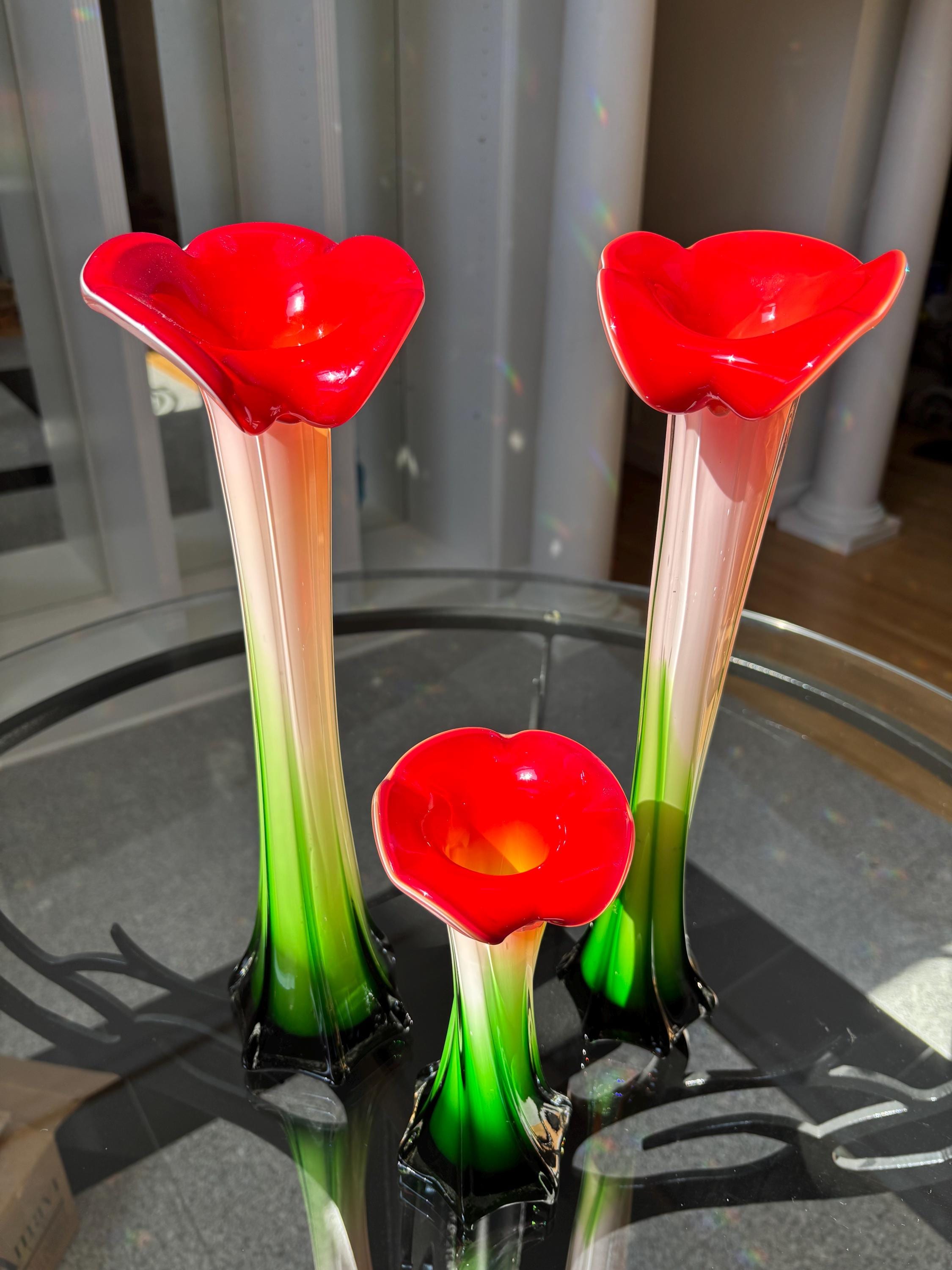 Murano Jack in Pulpit Vases - Etsy