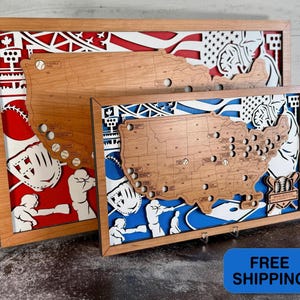 MLB Baseball Stadium Travel Map in Cherry Baseball Enthusiast Gift Wall Art for Sports Fans Home Décor gift for baseball lover Oakland As