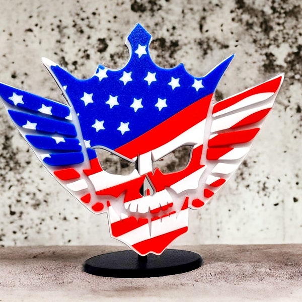 WWE / AEW Cody Rhodes American Nightmare 3D Printed Logo size 150cm x 150 cm