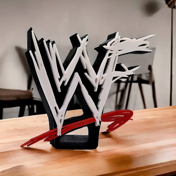 WWF 3D Printed Free Standing Logo