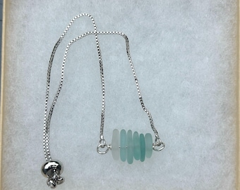 Sea glass bracelet | sea glass jewelry