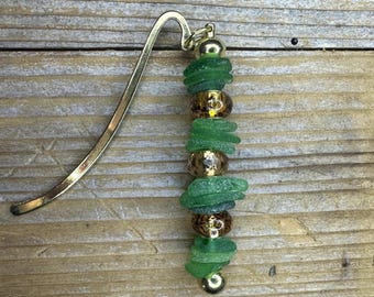 Sea glass bookmark