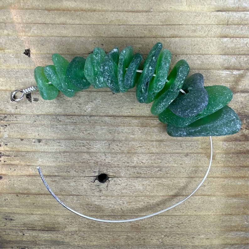 Drilled Long Island Sound Sea Glass DIY Sea Glass Project Etsy