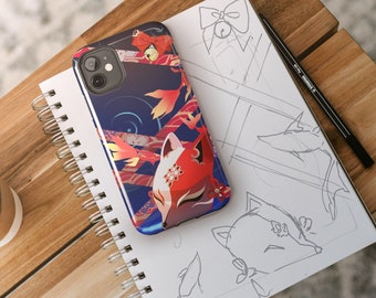 Honkai Star Rail Sparkle | Hanabi Impact-Resistant 2-layer Tough Phone Case | iPhone