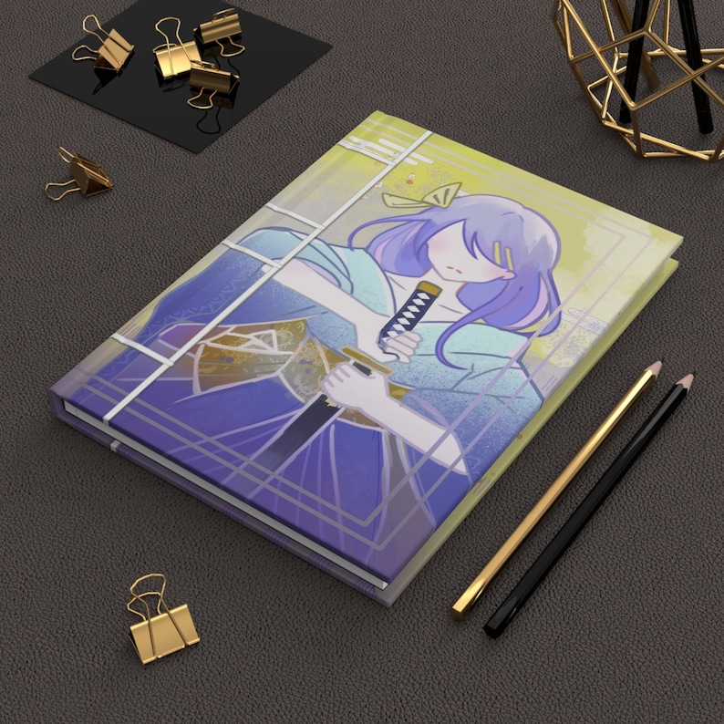 Reborn as Raiden With Unlimited Power Light Novel Inspired Journal ; Traditional Notebook Genshin Impact image 1