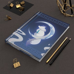 Cuaderno de diario inspirado en Honkai Star Rail Jingliu