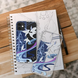 Coque de portable transparente Honkai Star Rail inspirée de Yanqing