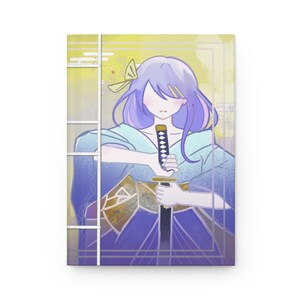 Reborn as Raiden With Unlimited Power Light Novel Inspired Journal ; Traditional Notebook Genshin Impact image 2