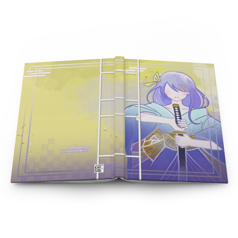Reborn as Raiden With Unlimited Power Light Novel Inspired Journal ; Traditional Notebook Genshin Impact image 5