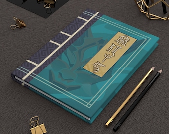 Yakshas: The Guardian Adepti Xiao Inspired Journal ; Traditional Notebook