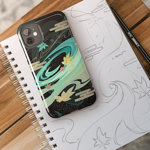 Kaedehara Kazuha Genshin Impact-Resistant 2-layer Tough Phone Case | iPhone