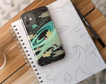 Kaedehara Kazuha Genshin Impact-Resistant 2-layer Tough Phone Case | iPhone