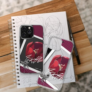 Honkai Star Rail Kafka Inspired Clear Phone Case