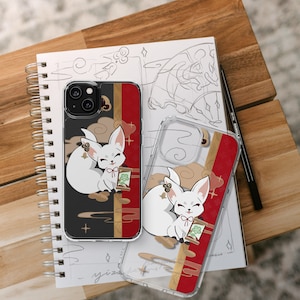 Honkai Star Rail Tingyun Inspired Clear Phone Case