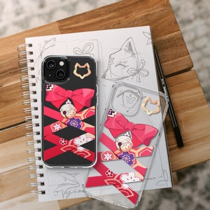 Honkai Star Rail Sparkle | Hanabi | Huahuo Inspired Clear Phone Case