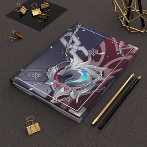 Wriothesley Genshin Impact inspiré traditionnel Carnet cartonné