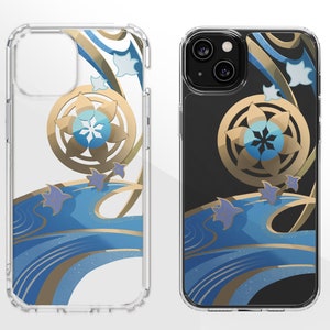 Genshin Wanderer | Scaramouche Inspired Aesthetic Clear Phone Case