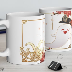 Mug inspiré de l'esthétique de Hu Tao et Boo Tao