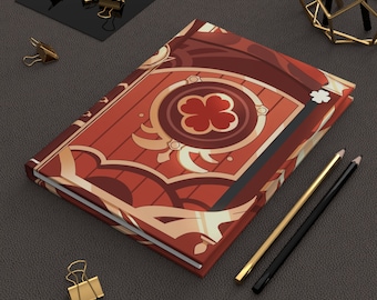 Genshin Dodoco Tales Catalyst Inspiré Carnet à couverture rigide