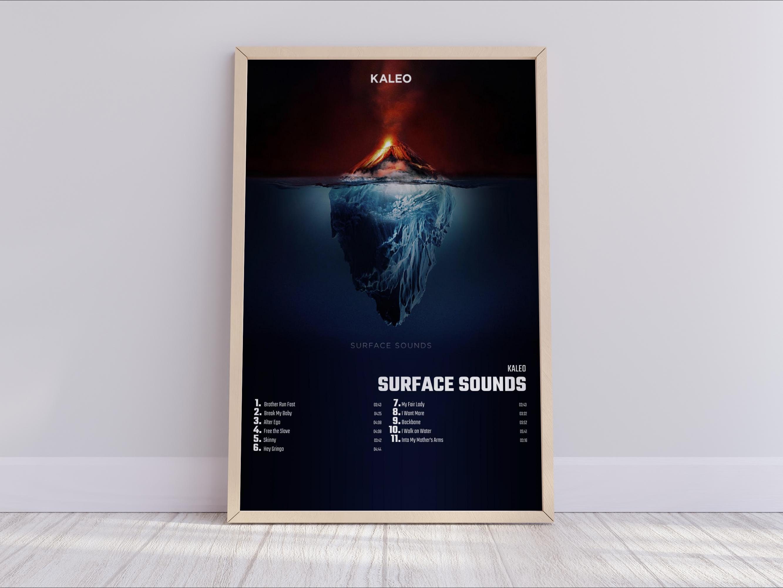 KALEO Surface Sounds Album Cover Poster Music Poster Home Etsy