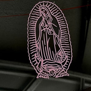 Virgin Mary / Virgen de Guadalupe Decal