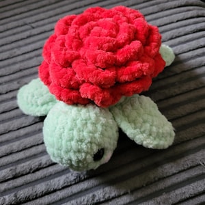 Crochet turtle plushie