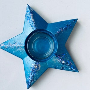 Star Candle Holder / Celestial Theme / Star Tealight Voltive Candle Holder / Home Decoration / Christmas Centre Piece / Scented Candle