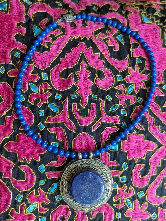 Traditional Vintage Afghan necklace