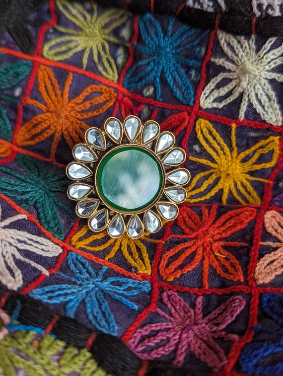 Traditional Vintage Afghan Ring