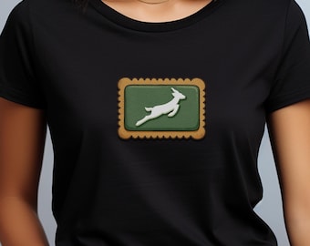 Camiseta de mujer Springbok Cookie, camiseta de apoyo al equipo de rugby SAFFA, camiseta para aficionados al deporte sudafricano, camiseta de los Springboks, para amantes del rugby