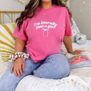 Ik ben letterlijk gewoon een meisje-strik SVG/PNG