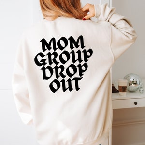 Mom Group Drop Out SVG/PNG Bundle