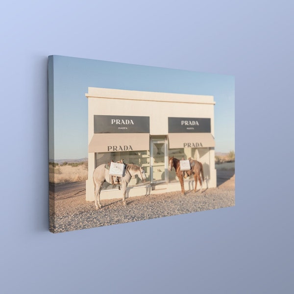 Framed Texas Marfa Store ,Luxury Wall Art, Marfa Store Canvas , Marfa Store Art, Motivational Hype Hustle Entrepreneur Gift , Fashion Luxury