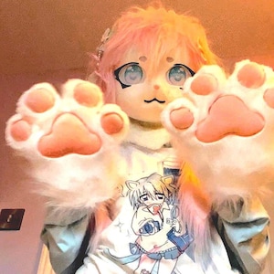 Sherbet Cat Kigurumi Fursuit (Mini Partial)