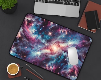 Celestial Desk Mat 2 | Celestial Mouse Pad | Astrology Desk Mat | Dark Sky Desk Mat | Gaming Mouse Pad | XL Mouse Pad | Space Desk Mat