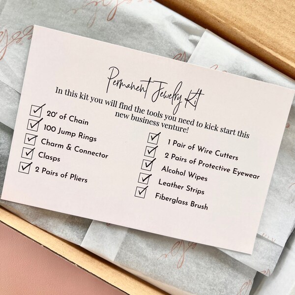 Permanent Jewelry Kit and Welder Etsy