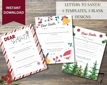 Letter To Santa Template