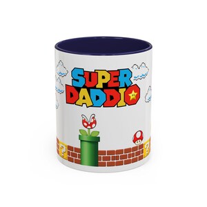 Mug, Super Daddio Fathers Day Mug, Funny Coffee Cup Gift for Dad, Present for Him, Dad Birthday Gift, Superhero Dad Coffee Mug