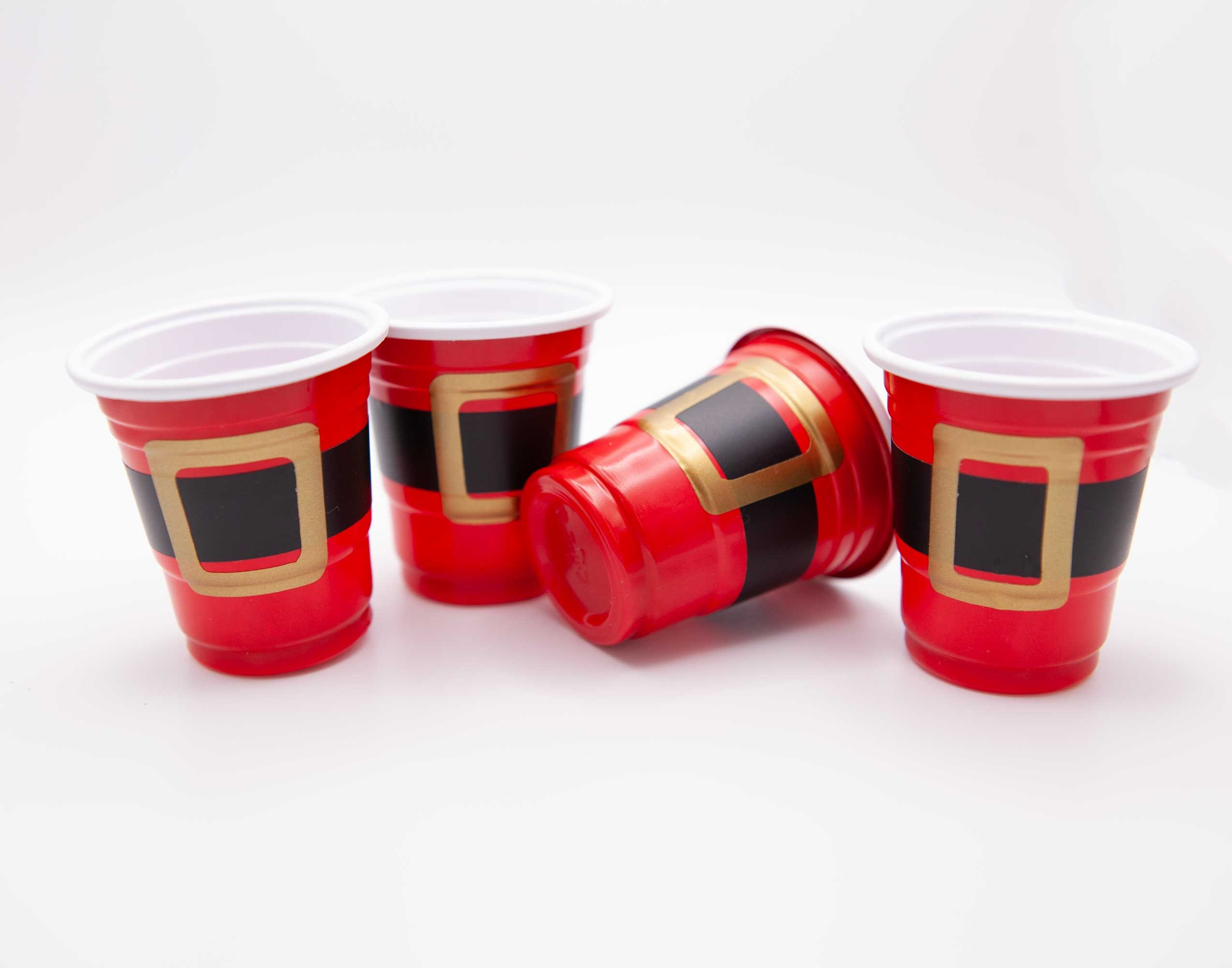 Lil Reds Mini Solo Cup Shot Glasses 20ct
